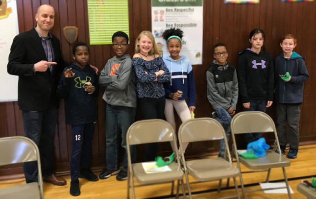 Garfield kids in after school program